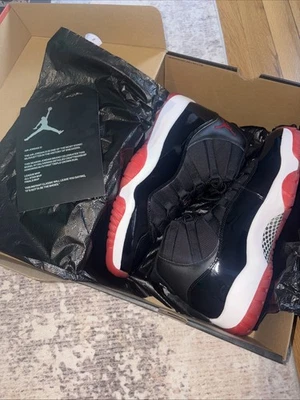 Nike Air Jordan 11 Retro 2019 Size 12, BRED, 378037-061 NIB - Image 1 of 4