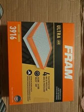 FRAM ULTRA AIR GM 3916 AIR FILTER NIB