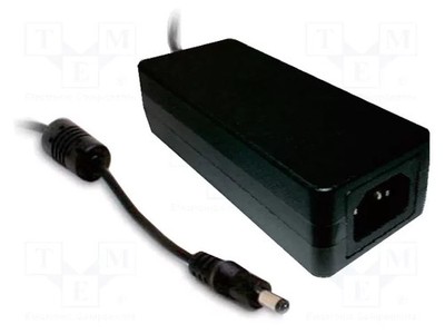 60W Netzteil: Impuls 80÷264VAC 24VDC Aus: 5,5/2,1 90% 2,5A