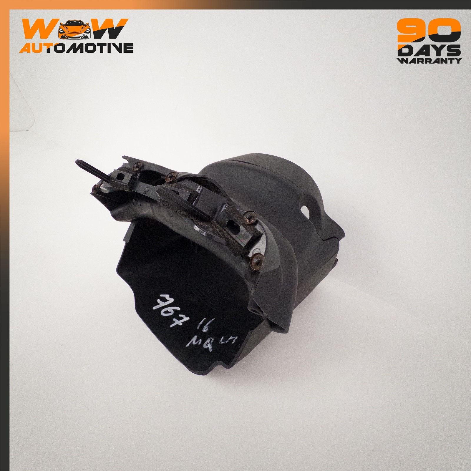 13-19 MASERATI QUATTROPORTE S Q4 FRONT STEERING COLUMN COVER TRIM BLACK OEM