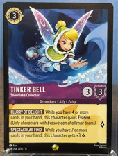 Tinker Bell Snowflake Collector Legendary Disney Lorcana Winterspell 48/204