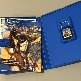 Civilization Revolution 2 Plus Playstation PS Vita Game CIB Tested Working