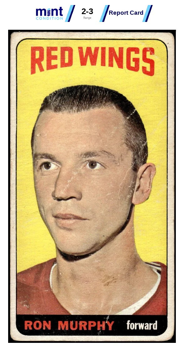 Ron Murphy #56 Hockey Cards 1964 Topps trading card — raw and PSA graded price guide