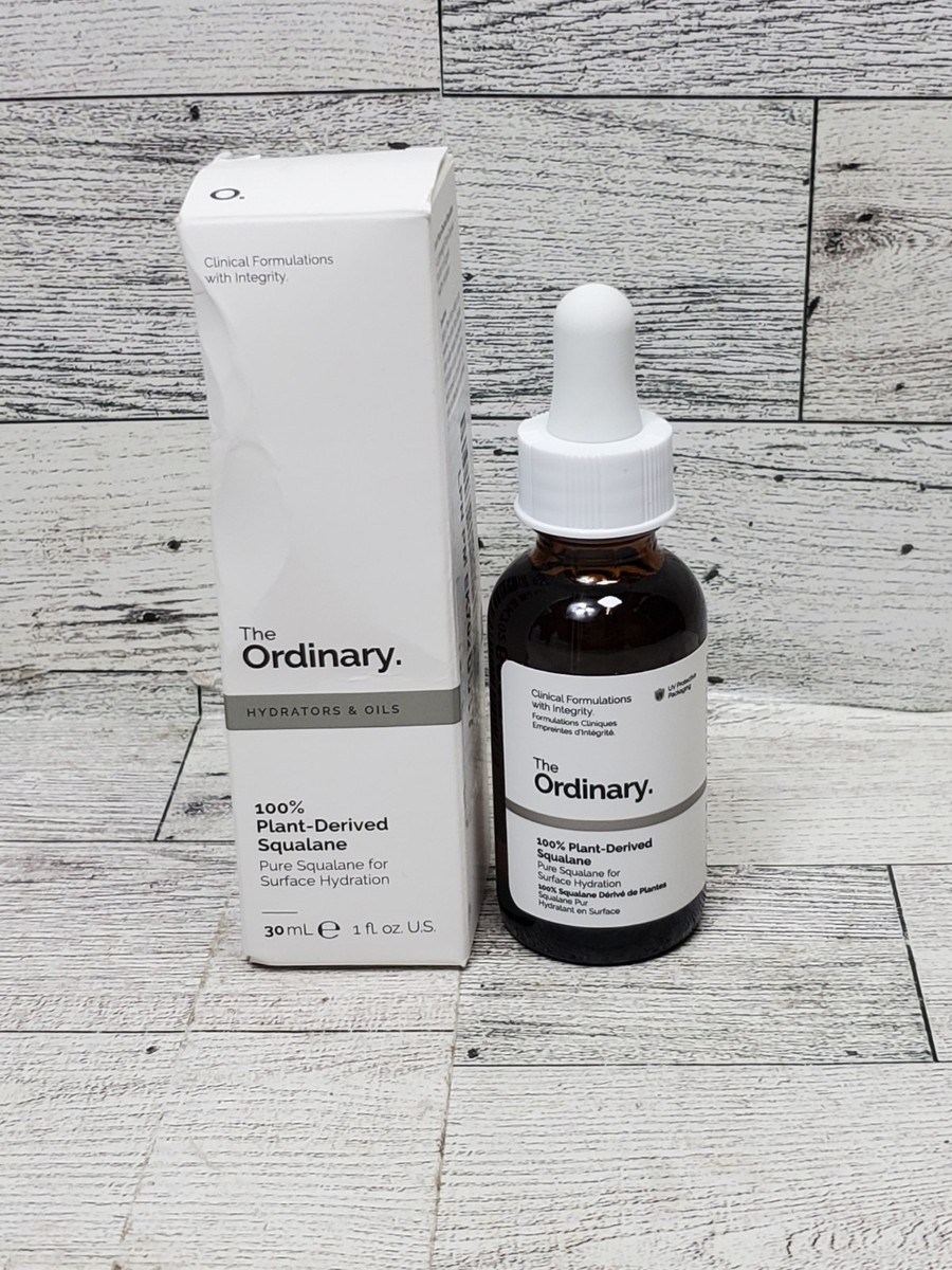 The Ordinary 100% Plant-Derived Squalane, for Skin and Hair, 1 oz | eBay
