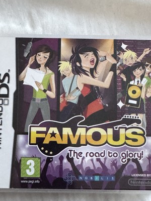 Nintendo DS Spiel Famous the Road to Glory getestet & funktionsfähig inkl. Handbuch