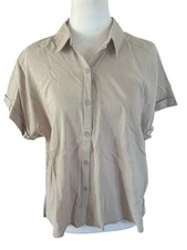 Splendid NWT (MSRP $128) Button Down Crop Top Sz S