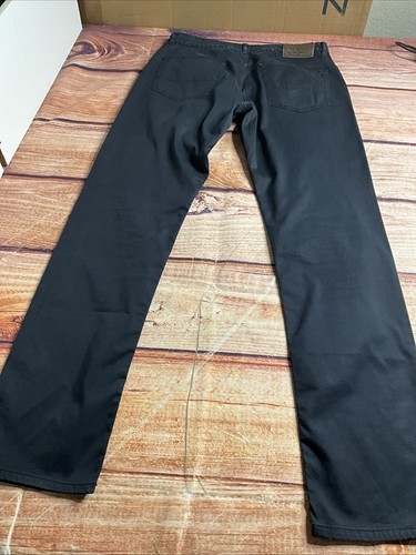 Polo Ralph Lauren Jeans Men's 32x34 Fine European Tailoring Black Trousers - Picture 12 of 19