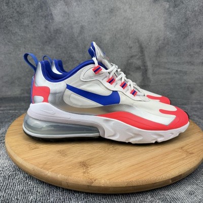 Nike Air Max 270 React Shoes Womens Size 7 Multi Running Sneakers CW3094-100