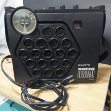 Sanyo M8800a Fm Am 8 Track Portable Radio Player Boombox Tested Radio Sanyo M8800a Fm Am 8 Track Portable Radio Player Boombox Tested Radio
