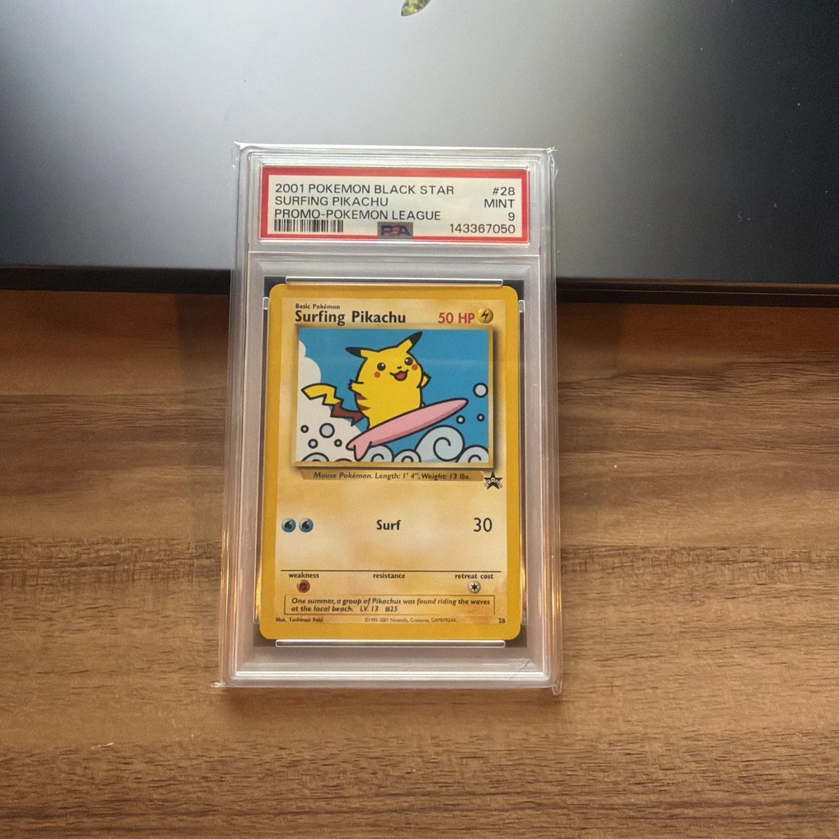 Pikachu Pokémon TCG Professional Sports Authenticator (PSA) Grade