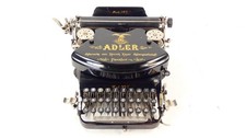 Antigua Maquina de escribir ADLER Nº8 AÑO 1902 Typewriter Schreibmaschine