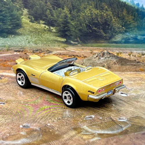 Hot Wheels '72 Stingray convertibile multipack esclusivo 2025 1:64 pressofuso sfuso - Foto 5 di 6