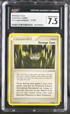 Pokemon Strange Cave 77/92 EX Legend Maker 2006 CGC 7.5 Graded Card