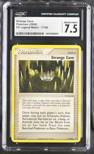 Strange Cave graded CGC 7.5 for sale on eBay