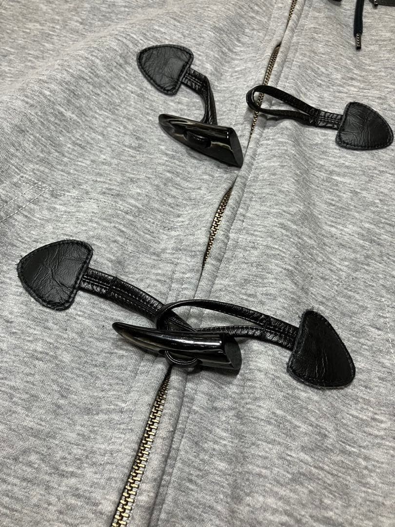 THE FLAT HEAD Cotton Polyester Toggle Zip Up Hood… - image 8