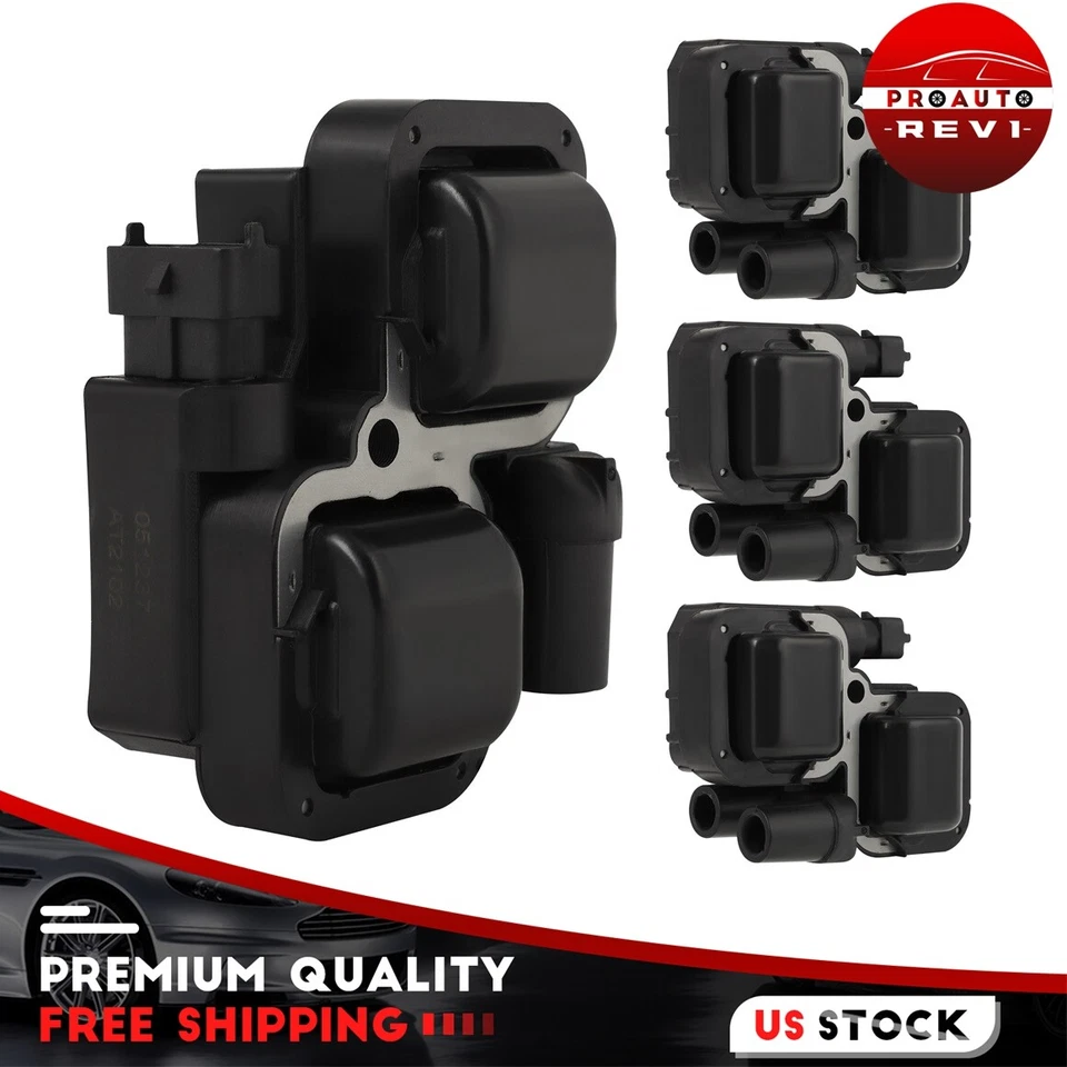 4×Ignition Coil For 2006-2010 Mercedes-Benz B200 2.0L L4 G55 AMG 5.5L V8 UF359 - Image 3 of 4