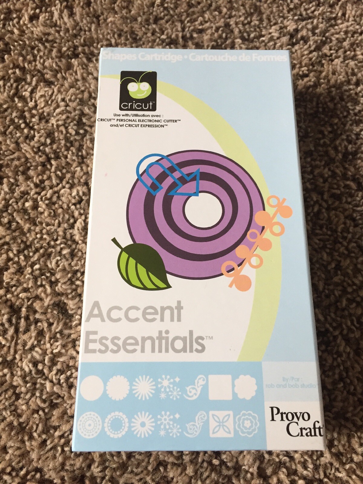 Cricut Cartridge ACCENT ESSENTIALS eBay