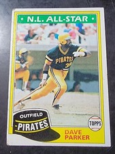 1981 Topps Baseball #640 Dave Parker 
