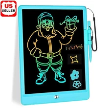 10" Colorful LCD Drawing Pad Doodle Board Learning Tablet for Toddler Boys Girls