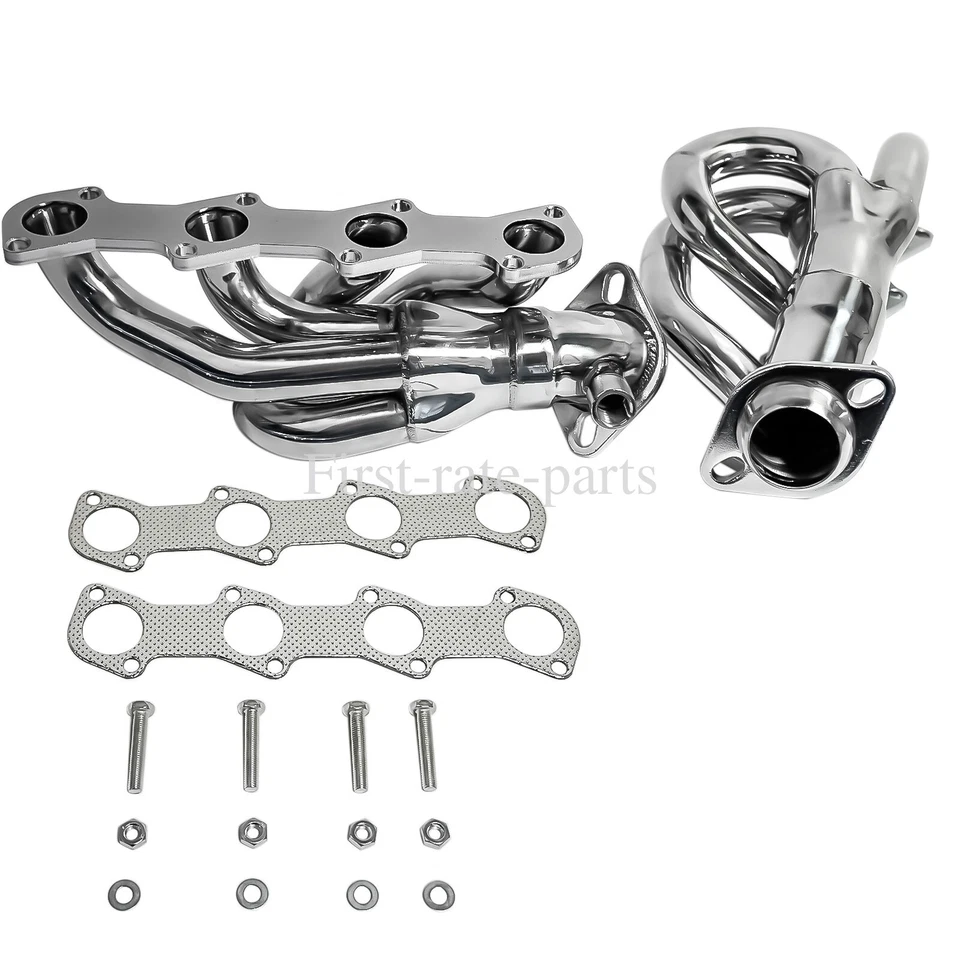 For Ford 1997-2003 F150 F250 4.6L V8 Stainless Steel Shorty Manifold Headers kit Foto 4 de 4
