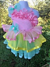 WEISSMAN Tutu Dance Recital Ballerina Costume Tap Jazz Ballet Girls Sz XS   tb18