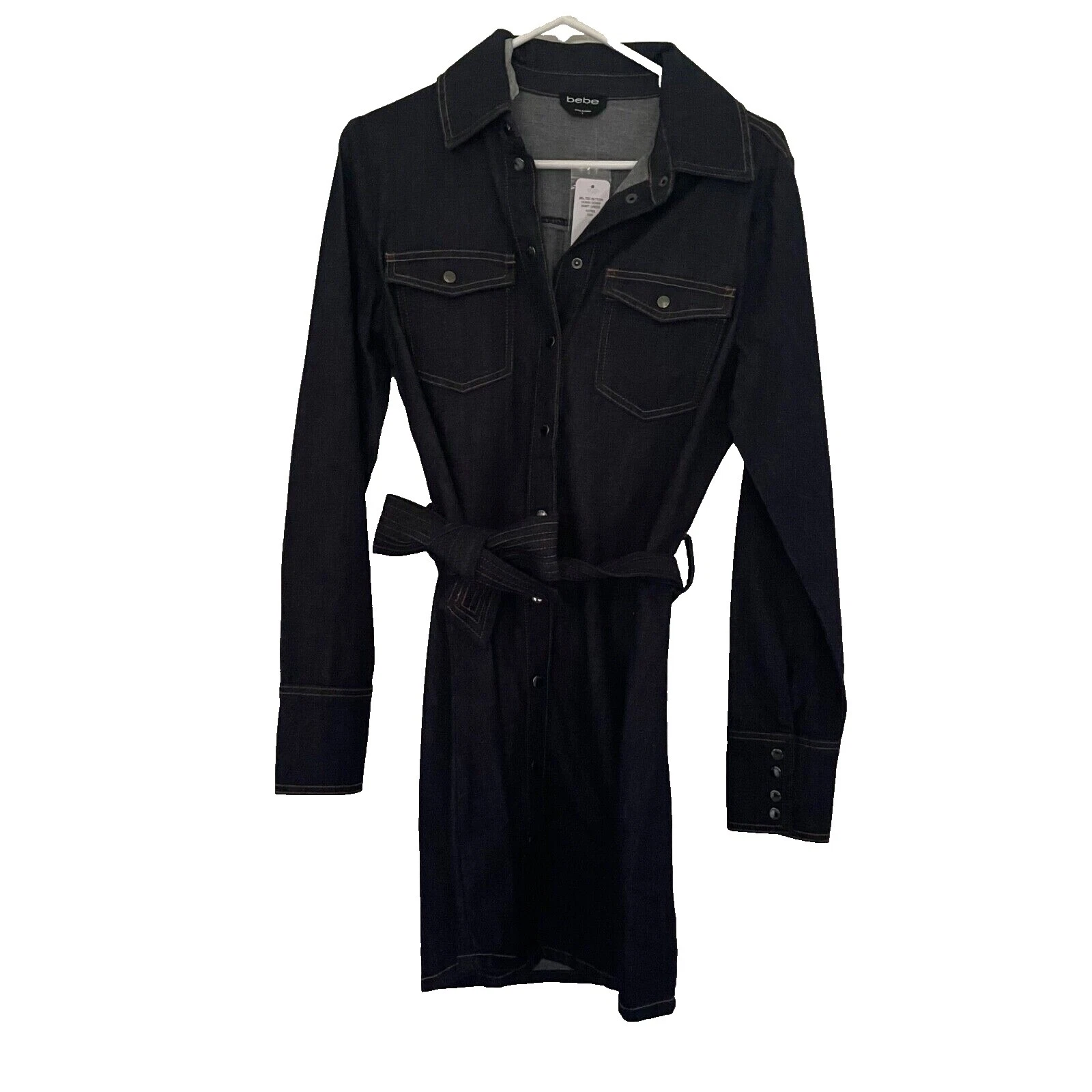 Bebe Camisa sólido Vestidos