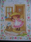 1980s vintage greeting card Pam Peltier BIRTHDAY Basket of Kittens Gift For Girl — photo 2