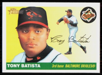 2004 Topps Heritage Tony Batista Baltimore Orioles #323 | eBay