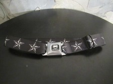 Buckle Down Dodge Viper Adjustable Seatbelt Belt Buckle Black White Made In USA