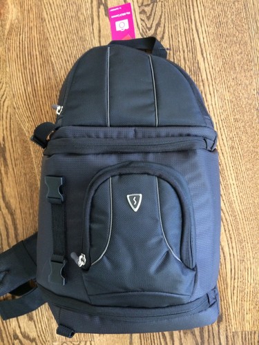 Sumdex Xposure II Dlsr Câmera Sling Mochila Estojo Preto POC-484BK Nova com  etiquetas | eBay
