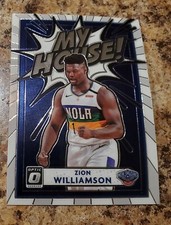 2020-21 Panini Donruss Optic Basketball Zion Williamson My House! Insert No.18