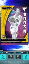 Panini Dunk Digital Flux Titan Rookie Malachi Flynn 11/100 🔥