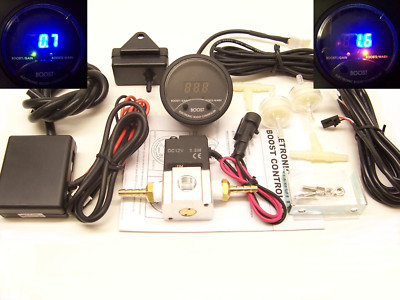 RSR Boost Controller elektrisch Dampfrad Ladedruck Anzeige Boost Gauge 16V Turbo