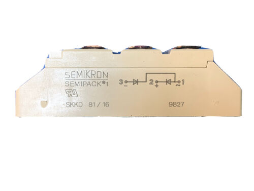 SEMIKRON HALBPACK Gleichrichterdiodenmodule SKKD 81/16 - Bild 3 von 3