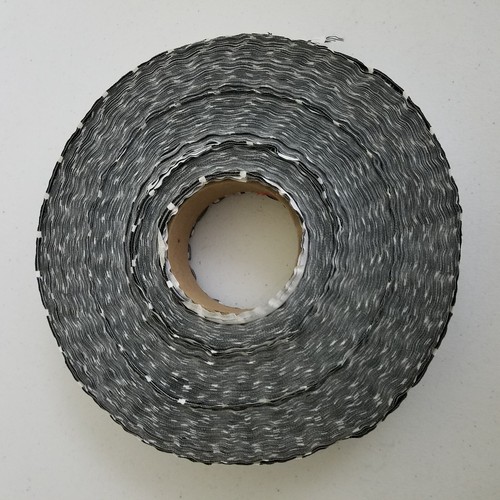 1.75" Black & White Sheep Brocade Jacquard Ribbon Vintage Costume MASSIVE Roll - Picture 3 of 5