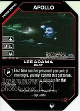 Battlestar Galactica CCG Apollo / Lee Adama - Pilot - BSG-01/12 LE