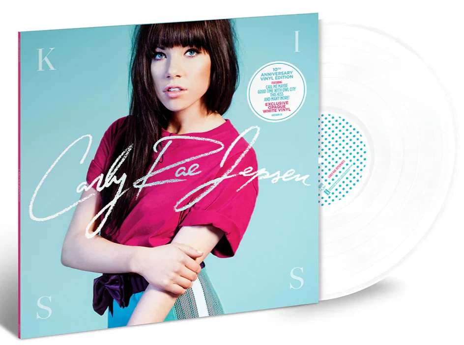 Carly Rae Jepsen Kiss Limited White Opaque 10th Anniversary Edition Vinyl LP NEW