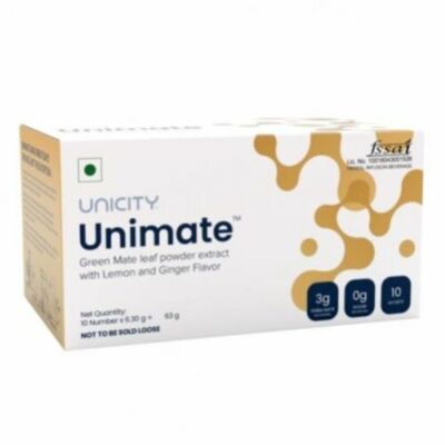 BOX OF UNIMATE LEMON GINGER (30 SACHETS) LONG EXPIRY