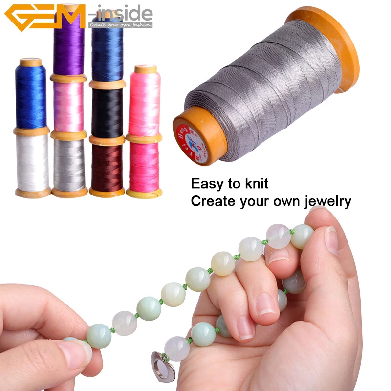 30 Meters Nylon Beading Cord Knotting Jewelry Making 210D Sewing Thread 0.6mm - Image 4 of 4