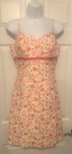 Lilly Pulitzer Dress vintage white label size 2 in floral print