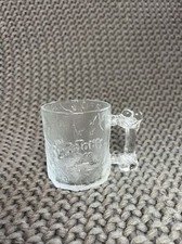 McDonald’s RocDonald’s Flinstones Pre-Dawn Glass Mug 1993 Made In USA