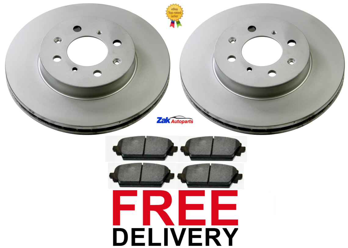 FOR ROVER MG ZR 160 & MG ZS 180 (20012005) FRONT 2 BRAKE DISCS & PADS