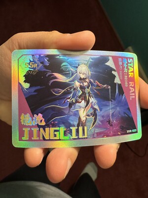 Honkai Star Rail Jing Liu SSR-023 Holo Rare Goddess Story Anime Card