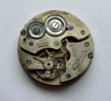 39mm Vintage Swiss Stratford Langendorf Movement - Dial - Hands - Parts / Repair