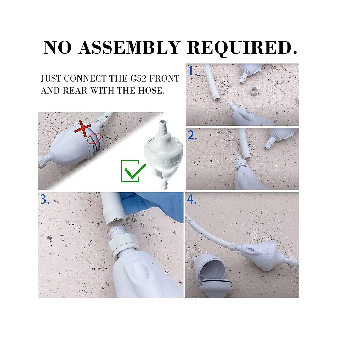 Zodiac Polaris G52 Backup Valve Kit - Thumbnail 4