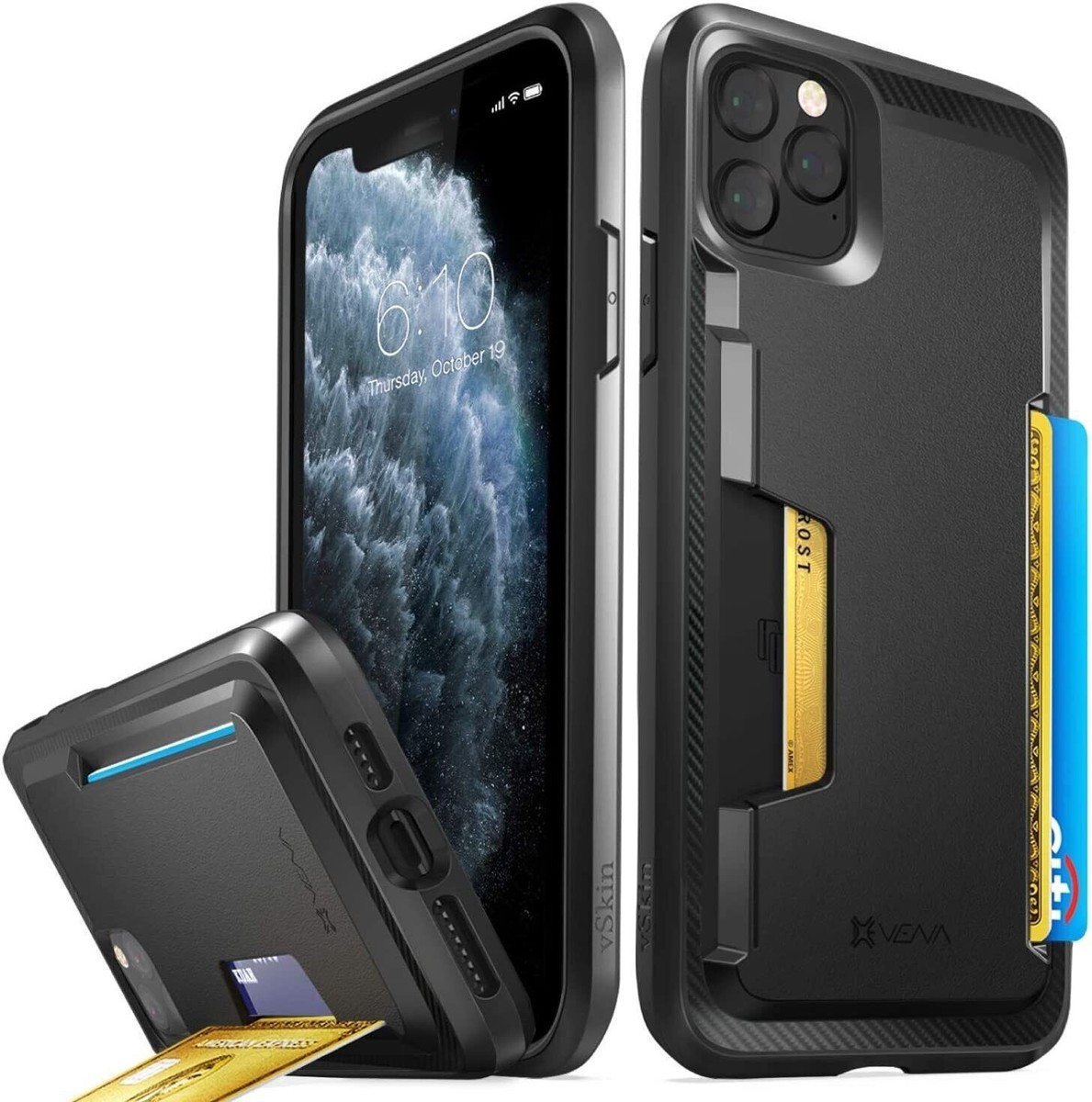 vSkin iPhone 11 Pro Card Case with Credit Card Holder vSkin iPhone 11 Pro Card Case with Credit Card Holder