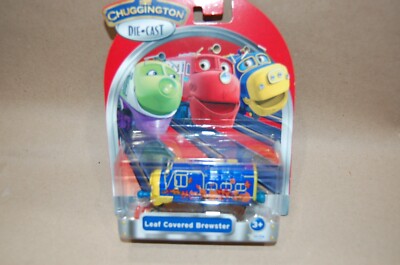 Chuggington Die Cast Leaf Covered Brewster Train Learning Curve