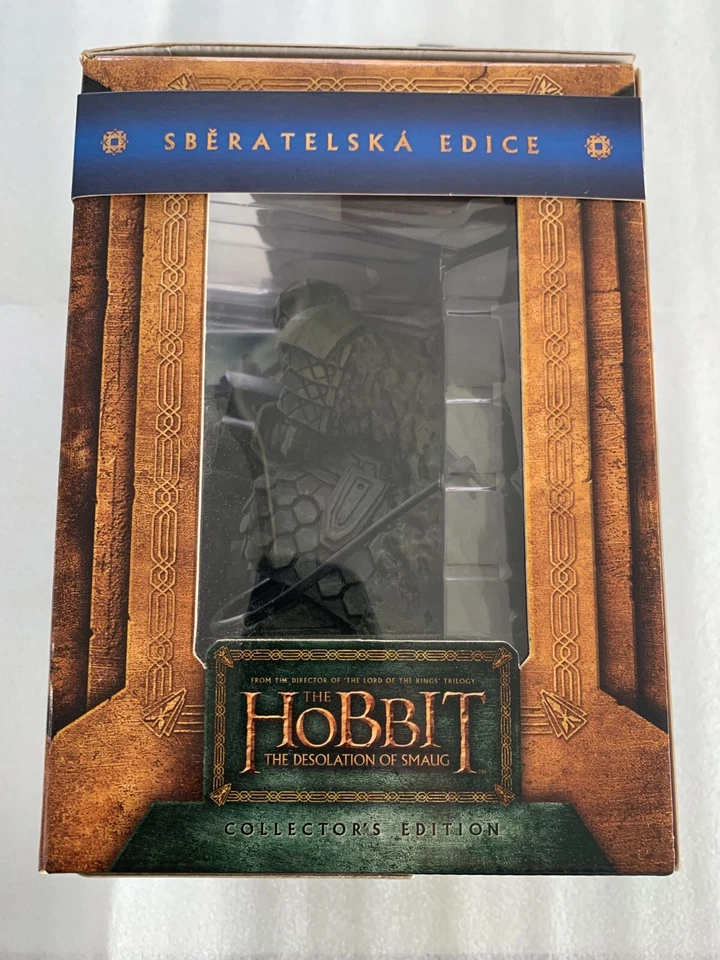 THE HOBBIT Desolation Smaug - Blu-ray Steelbook BOX SET + Erebor Guards BOOKENDS - Bild 3 von 4