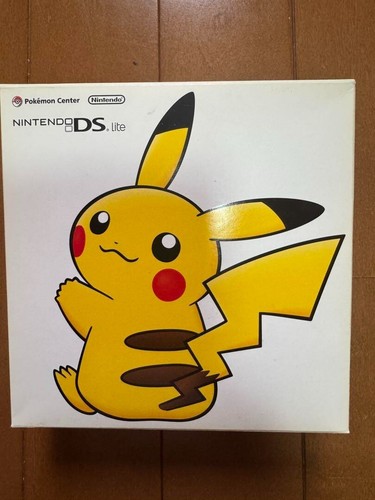 Nintendo DS Lite Pikachu Edition Pokemon Center Limited Yellow From JPN NEW F/S - Picture 1 of 4