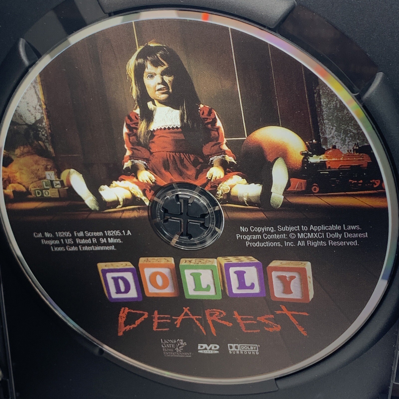 Dolly Dearest 1992 DVD OOP Horror Denise Crosby 80s Doll Killer Scary